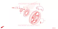 ROUE ARRIERE pour Honda SH 125 2023