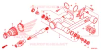 BRAS OSCILLANT pour Honda TRX 250 FOURTRAX RECON Standard 2022