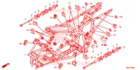 CADRE pour Honda TRX 250 FOURTRAX RECON Standard 2022
