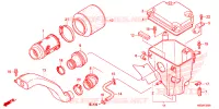 FILTRE A AIR pour Honda TRX 250 FOURTRAX RECON Standard 2022