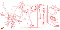 GUIDON pour Honda TRX 250 FOURTRAX RECON Standard 2022