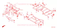 SUPPORT pour Honda TRX 250 FOURTRAX RECON Standard 2022