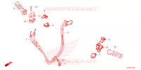 COMMODO   LEVIER   CABLE pour Honda SH 150 SPORTY 2023