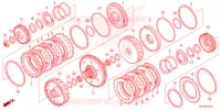 EMBRAYAGE pour Honda FOURTRAX 420 RANCHER 4X4 AT DCT EPS 2023