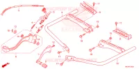 PEDALE   REPOSE PIED pour Honda FOURTRAX 420 RANCHER 4X4 ES 2023