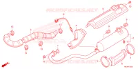 SILENCIEUX D'ECHAPPEMENT pour Honda FOURTRAX 420 RANCHER 4X4 ES 2023