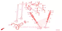 ARBRE A CAMES   SOUPAPE pour Honda FOURTRAX 420 RANCHER 4X4 ES 2023