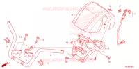 GUIDON pour Honda FOURTRAX 420 RANCHER 4X4 ES 2023