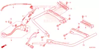 PEDALE   REPOSE PIED pour Honda FOURTRAX 420 RANCHER 4X4 ES 2023