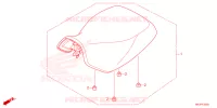 SELLE pour Honda FOURTRAX 420 RANCHER 4X4 ES 2023