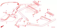 PEDALE   REPOSE PIED pour Honda FOURTRAX 420 RANCHER 4X4 Manual Shift 2022