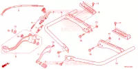 PEDALE   REPOSE PIED pour Honda FOURTRAX 520 FOREMAN 4X4 BASE 2022