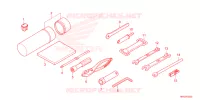 OUTIL pour Honda FOURTRAX 520 FOREMAN 4X4 BASE 2023