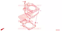 CYLINDRE pour Honda FOURTRAX 520 RUBICON IRS EPS 2023
