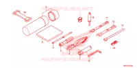OUTIL pour Honda FOURTRAX 520 RUBICON IRS EPS 2023