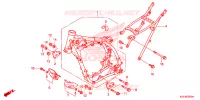 CADRE pour Honda CRF 150 R 2008