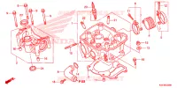 CULASSE pour Honda CRF 150 R 2008