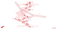 GUIDON   TE DE FOURCHE pour Honda CRF 150 R 2008