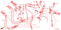 LEVIER DE GUIDON   CABLE   COMMODO pour Honda CRF 150 R 2008