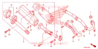 SILENCIEUX D'ECHAPPEMENT pour Honda CRF 150 R 2008