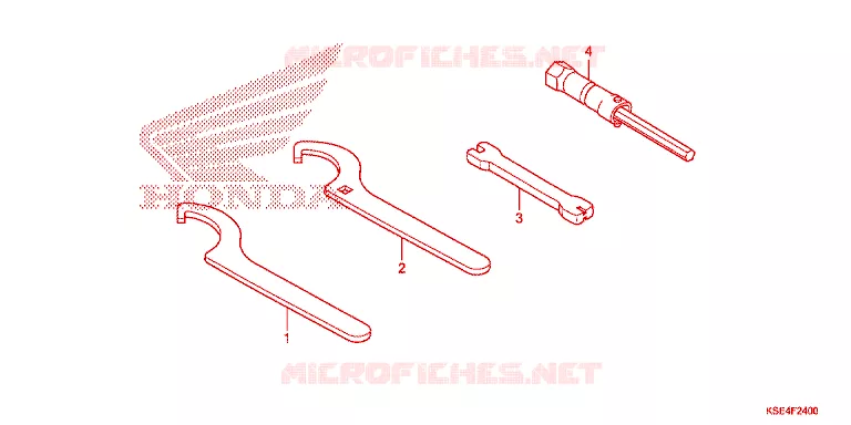 OUTIL Honda MOTO 150 CRF 2009  CRF150R9