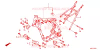 CADRE pour Honda CRF 150 R 2014