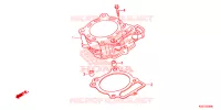 CYLINDRE pour Honda CRF 150 R 2014