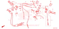 LEVIER DE GUIDON   CABLE   COMMODO pour Honda CRF 150 R 2014