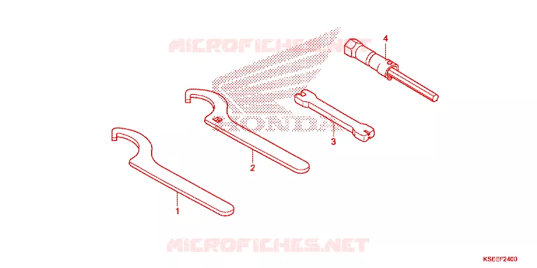 OUTIL Honda MOTO 150 CRF 2015  CRF150RBE