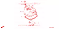 COUVRE CULASSE pour Honda CRF 150 R BIG WHEELS 2012