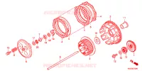 EMBRAYAGE pour Honda CRF 150 R BIG WHEELS 2012