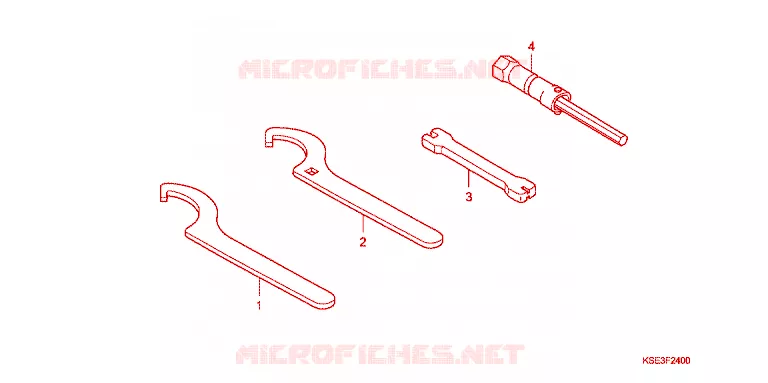OUTIL Honda MOTO 150 CRF 2012  CRF150RBC