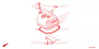 COUVRE CULASSE pour Honda CRF 150 R 2013