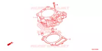 CYLINDRE pour Honda CRF 150 R 2013