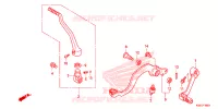 PEDALE   KICK pour Honda CRF 150 R 2013
