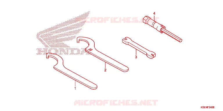 OUTIL Honda MOTO 150 CRF 2009  CRF150R9