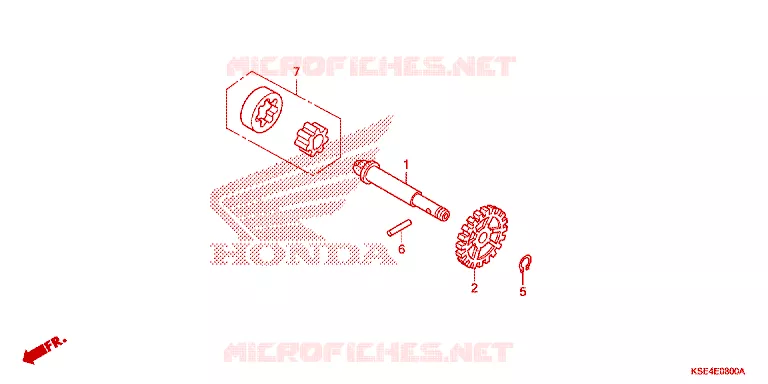 POMPE A HUILE Honda MOTO 150 CRF 2010  CRF150RB9