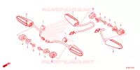 CLIGNOTANT pour Honda CB 125 R 2023