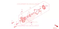 POMPE A HUILE pour Honda CB 125 R 2023