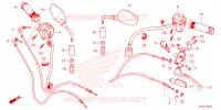 LEVIER DE GUIDON   CABLE   COMMODO pour Honda CB 125 R ABS 2023