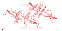 REPOSE PIED pour Honda CB 125 R ABS 2023