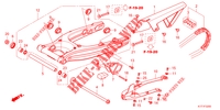 BRAS OSCILLANT pour Honda CRF 250 LOWER, 低い 2023
