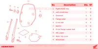 PARE BRISE *NH1* pour Honda SH 125 SPORTY TOP BOX 2023