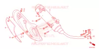 SILENCIEUX D'ECHAPPEMENT pour Honda SH 125 SPORTY TOP BOX 2023