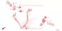 COMMODO   LEVIER   CABLE pour Honda SH 125 SPORTY 5ED 2023
