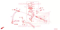 MAITRE CYLINDRE DE FREIN ARRIERE pour Honda SH 125 SPORTY 5ED 2023