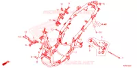 CADRE pour Honda SH 125 SPORTY ED 2023