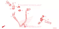 COMMODO   LEVIER   CABLE pour Honda SH 125 SPORTY ED 2023
