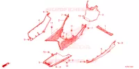 MARCHE PIEDS pour Honda SH 125 SPORTY ED 2023
