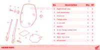 PARE BRISE *NH1* pour Honda SH 125 4ED 2023